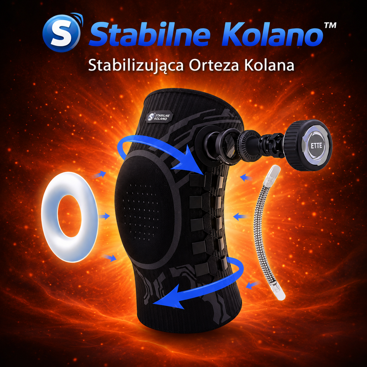 StabilneKolano™ - Stabilizująca Orteza Kolana