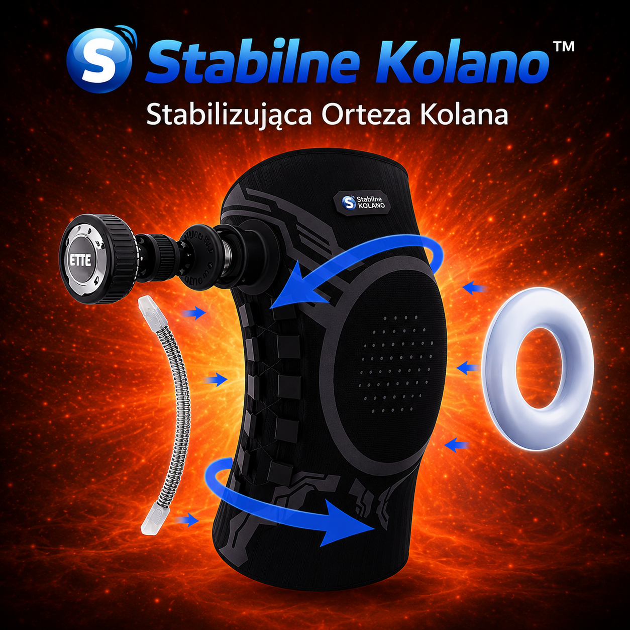 StabilneKolano™ - Stabilizująca Orteza Kolana